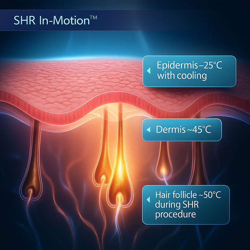 تکنولوژی SHR (مخصوص Alma Lasers)